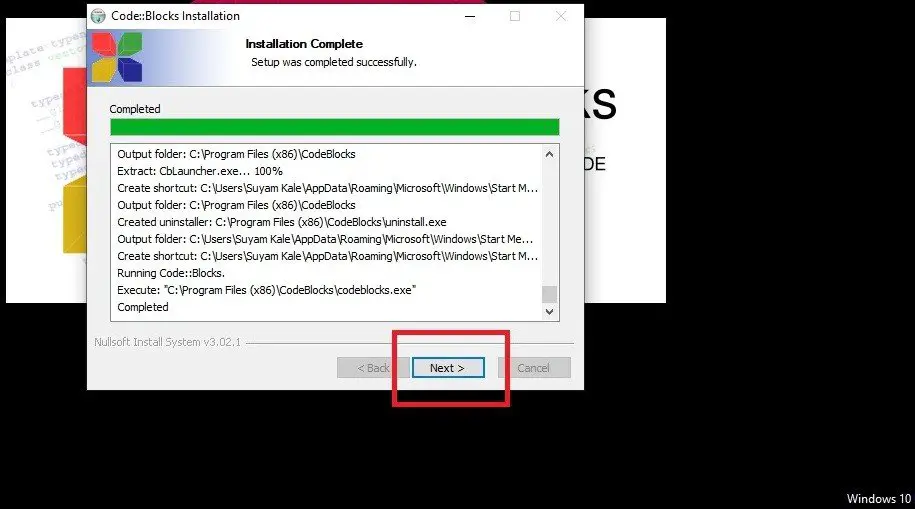 Introduction to C Programming - Install CodeBlocks on Windows 10