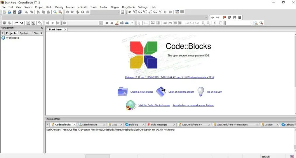 Introduction to C Programming - Launch CodeBlocks