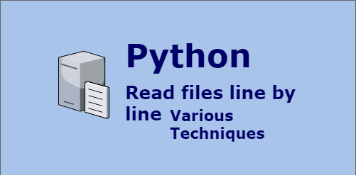 read and open file in python line by line techniques